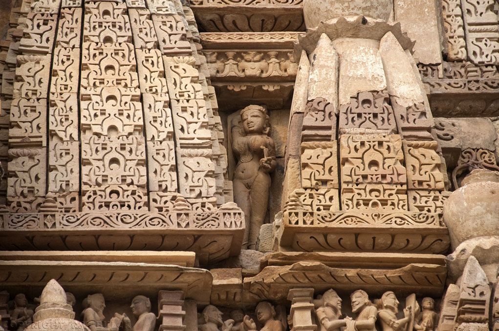 Parsvanatha Temple, Eastern Group. Khajuraho (Madhya Pradesh). [© R.V. Bulck]